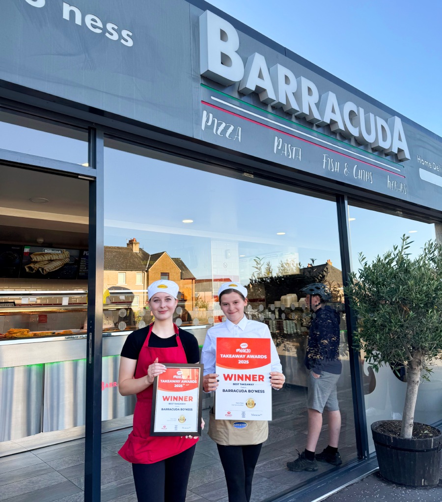Barracuda Boness Mealzo Takeaway Awards 2025